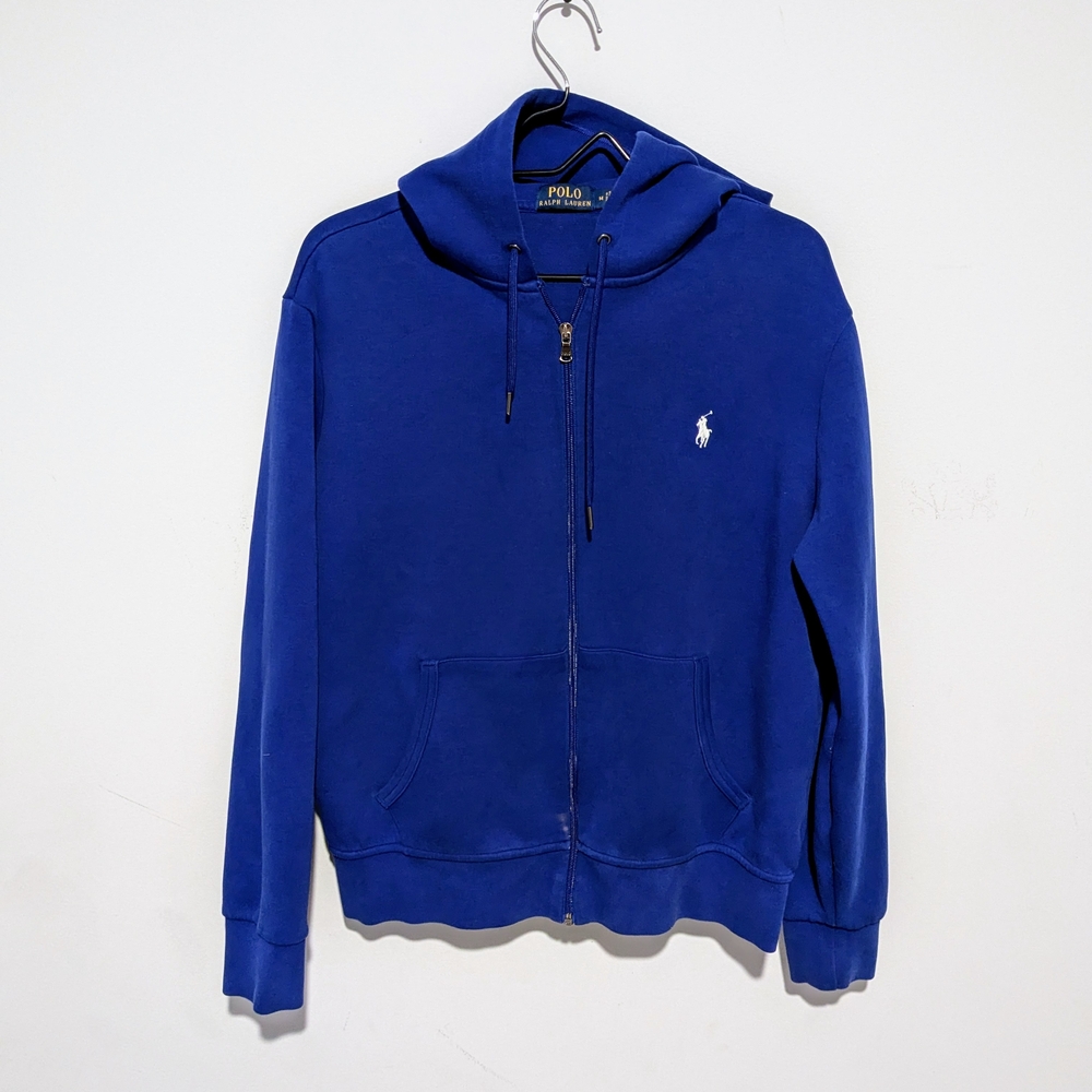 Polo Ralph Lauren Blue Zip-Up Hoodie